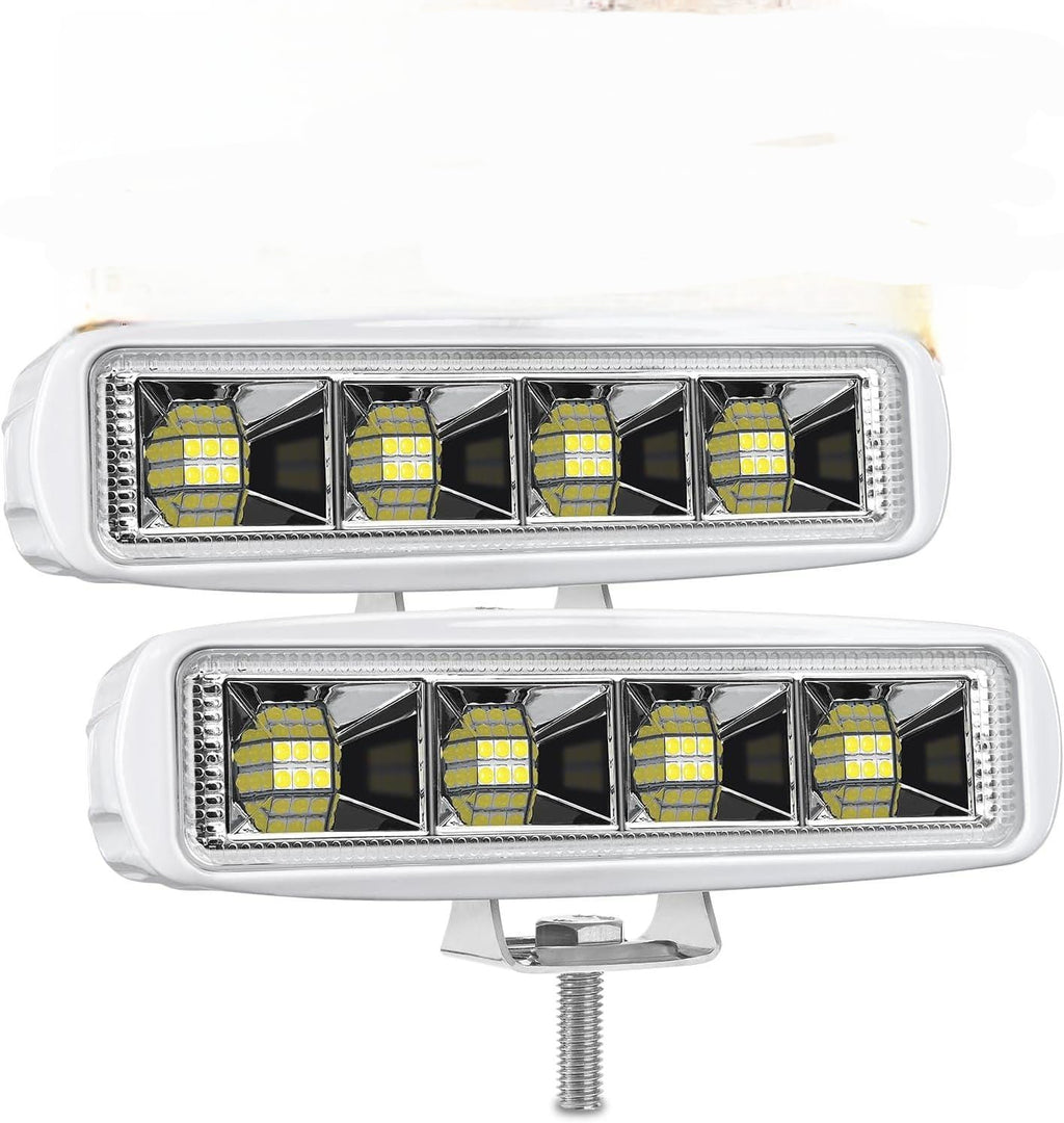 Par de Faróis LED 6 polegadas